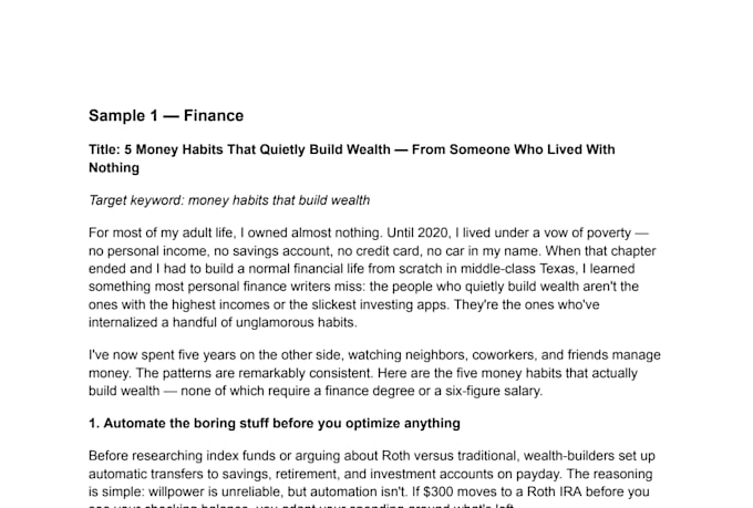 write personal finance blog posts that connect with readers
